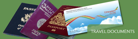 Travel documents passports